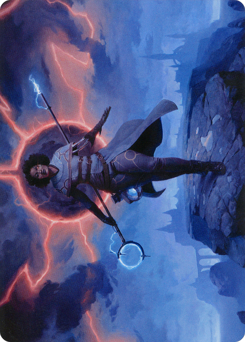 Rona, Herald of Invasion // Rona, Herald of Invasion (AMOM-016) - common (Borderless) - Foil