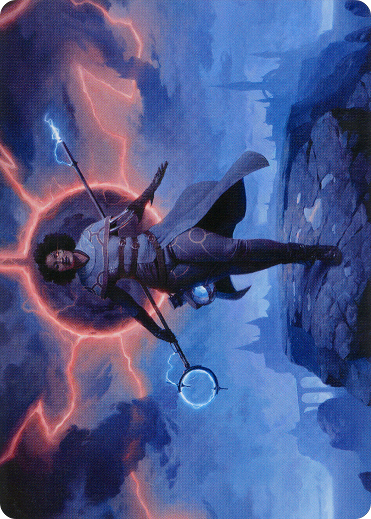 Rona, Herald of Invasion // Rona, Herald of Invasion (AMOM-016) - common (Borderless)