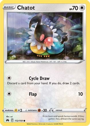 Chatot (112/159) - CZ  - Common
