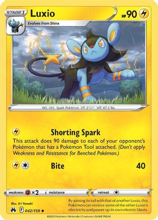 Luxio (42) (042/159) - CZ  - Uncommon