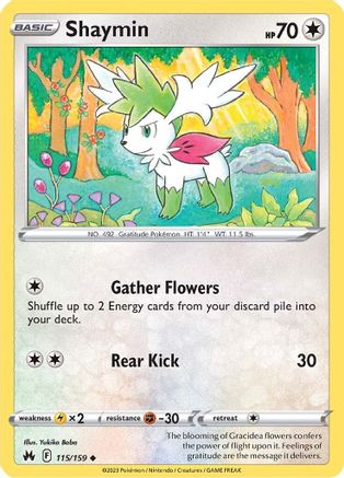 Shaymin (115/159) - CZ  - Uncommon