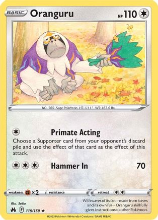 Oranguru (119/159) - CZ  - Rare
