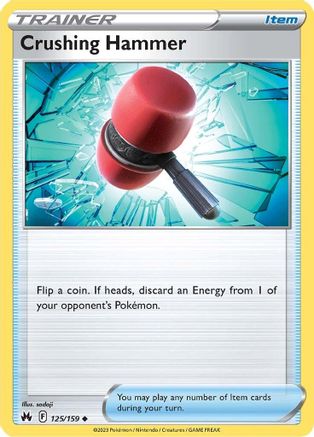 Crushing Hammer (125/159) - CZ  - Uncommon - Reverse Holofoil