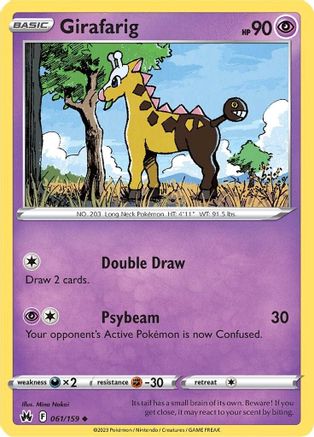 Girafarig (061/159) - CZ  - Uncommon