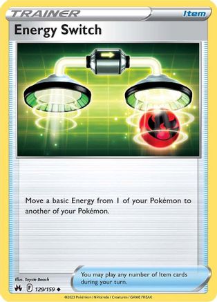 Energy Switch (129/159) - CZ  - Uncommon