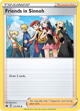 Friends in Sinnoh (131/159) - CZ  - Uncommon