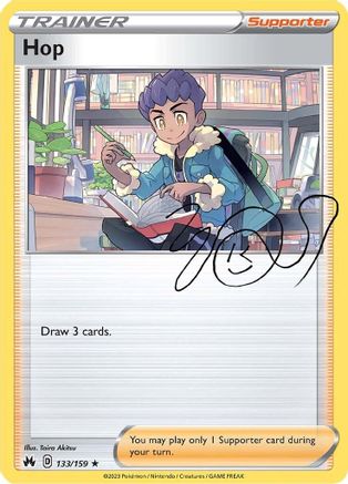Hop (133/159) - CZ  - Holo Rare - Reverse Holofoil