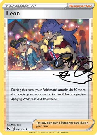 Leon (134/159) - CZ  - Holo Rare - Holofoil