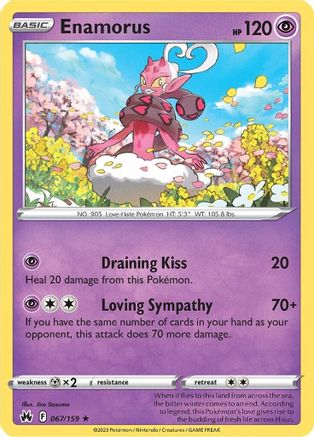 Enamorus (067/159) - CZ  - Rare - Reverse Holofoil