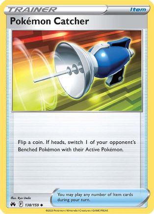Pokemon Catcher (138/159) - CZ  - Uncommon - Reverse Holofoil