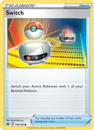 Switch (144/159) - CZ  - Common - Reverse Holofoil