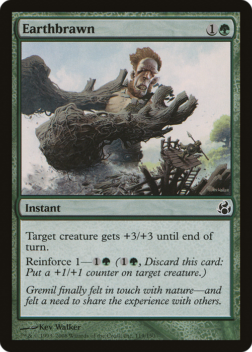 Earthbrawn (MOR-119) - common - Foil