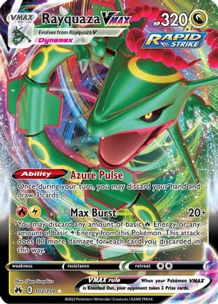 Rayquaza VMAX (102) (102/159) - CZ  - Ultra Rare - Holofoil