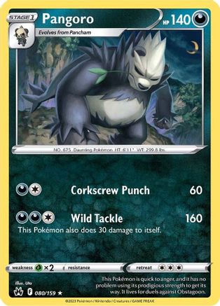 Pangoro (080/159) - CZ  - Rare