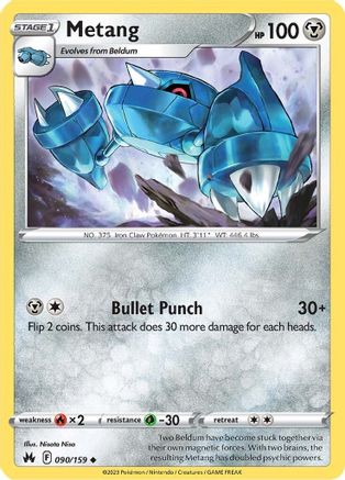 Metang (090/159) - CZ  - Uncommon - Reverse Holofoil