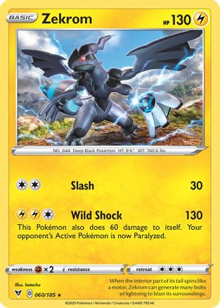 Zekrom (060/185) - MCP  - Promo - Holofoil