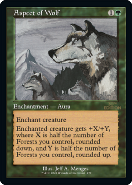 Aspect of Wolf (30A-477) - rare
