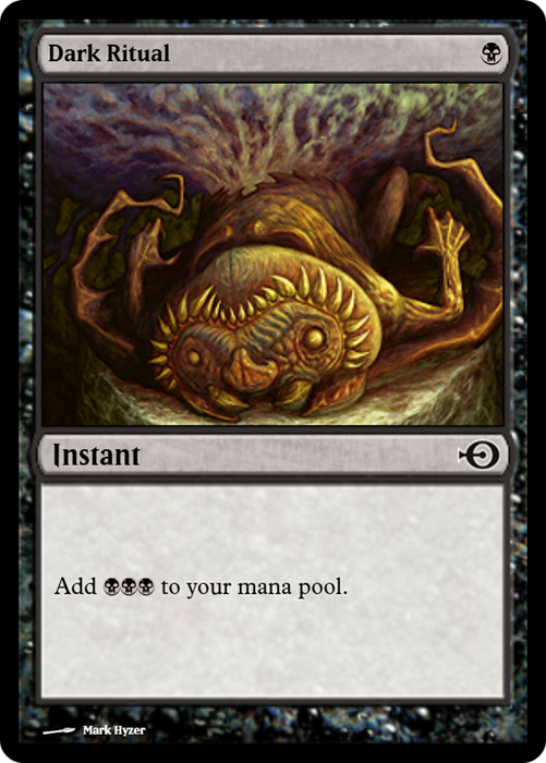 Dark Ritual (PRM-36168) - common - Foil