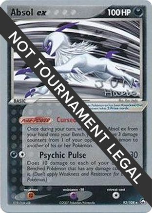 Absol ex - 2007 (Jun Hasebe) (092) - WCD  - Rare