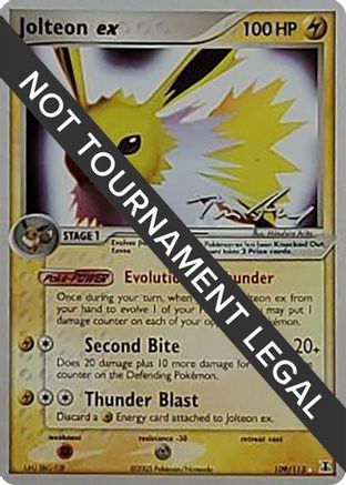 Jolteon ex - 2007 (Tom Roos) (109) - WCD  - Ultra Rare