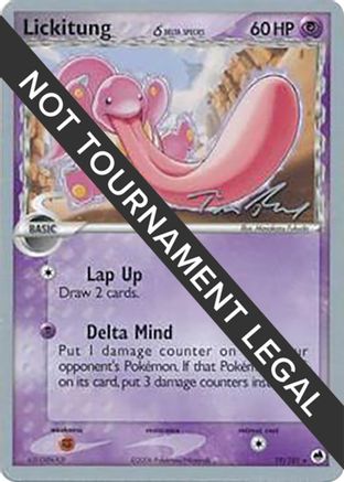 Lickitung (Delta Species) - 2007 (Tom Roos) (019) - WCD  - Rare