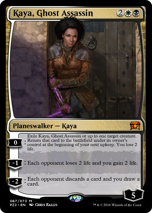 Kaya, Ghost Assassin (PZ2-067) - mythic - Foil
