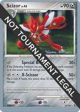 Scizor - 2008 (Tristan Robinson) (029) - WCD  - Rare