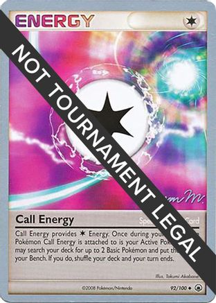 Call Energy - 2009 (Jason Martinez) (092) - WCD  - Uncommon
