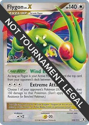 Flygon LV.X - 2009 (David Cohen) (105) - WCD  - Rare