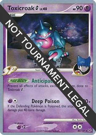 Toxicroak G (40) (040) - WCD  - Rare