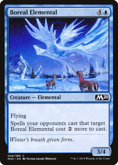 Boreal Elemental (M20-049) - common