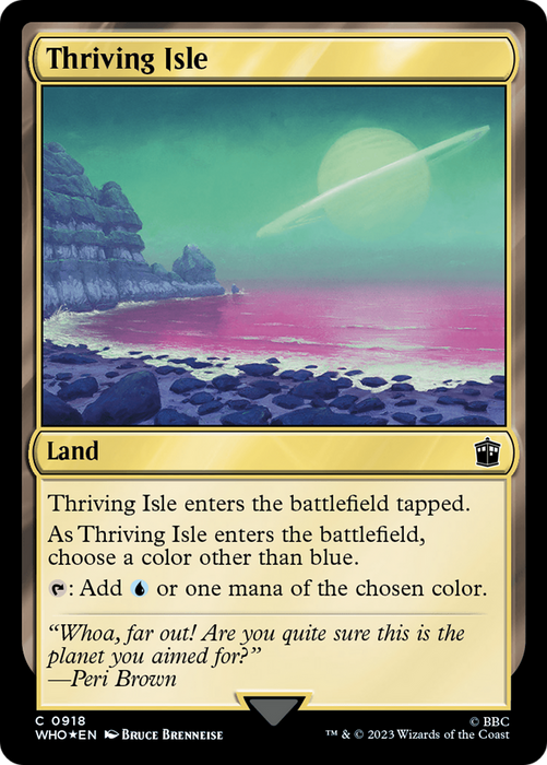 Thriving Isle (WHO-918) - common - Foil