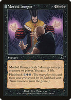 Morbid Hunger (ODY-150) - common: (tombstone)
