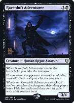 Ravenloft Adventurer (PRE-142S) - rare - Foil