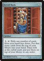 Scroll Rack (CM1-016) - rare - Foil