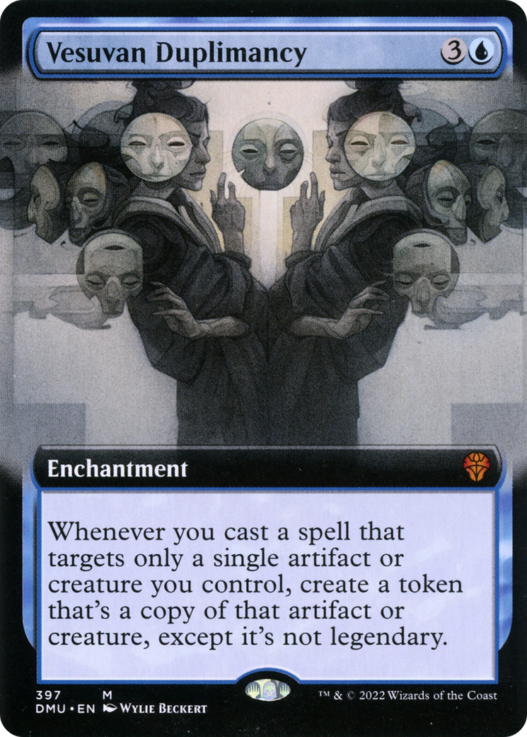 Vesuvan Duplimancy (DMU-397) - mythic: (Extended Art) - Foil