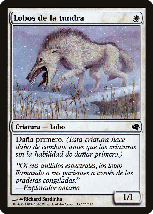Tundra Wolves (PS11-022) - common