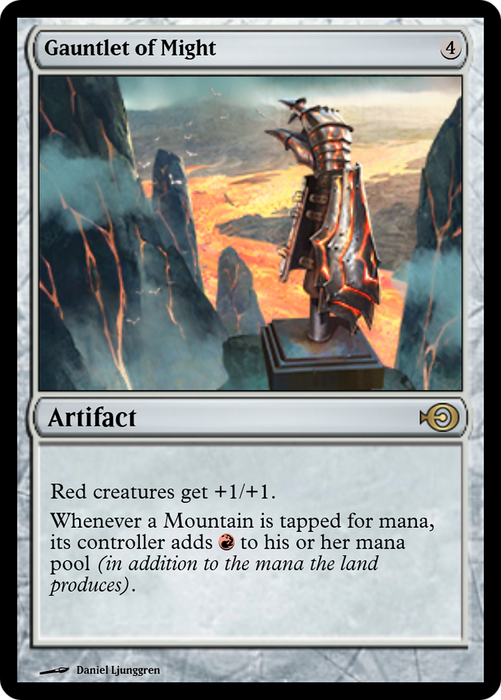 Gauntlet of Might (PRM-65656) - rare - Foil