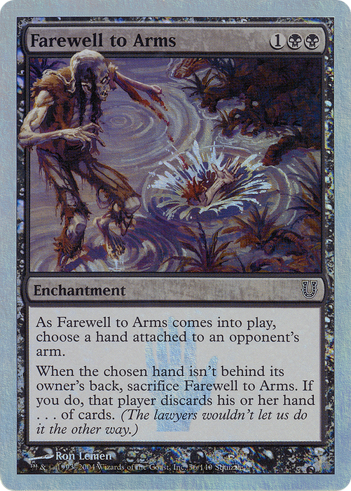 Farewell to Arms (UNH-56★) - common - Foil