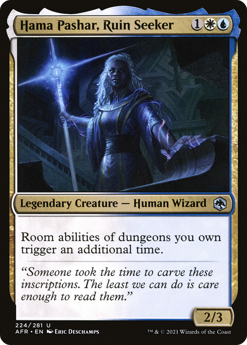 Hama Pashar, Ruin Seeker (AFR-224) - uncommon - Foil