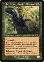 Chatterfang, Squirrel General (MH2-410) - mythic - Etched Foil