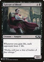 Epicure of Blood (LIST-M19-95) - common