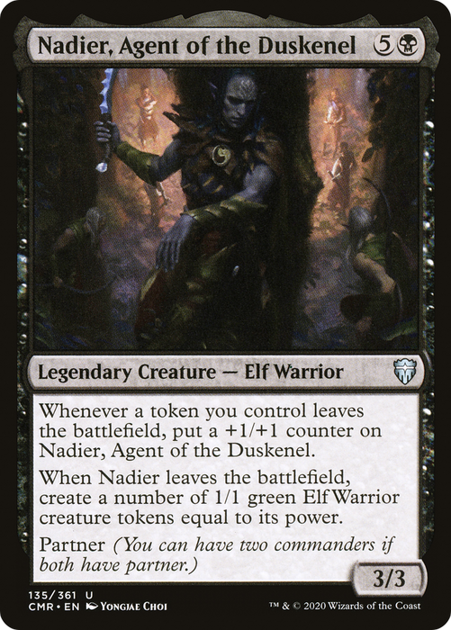 Nadier, Agent of the Duskenel (CMR-135) - uncommon - Foil