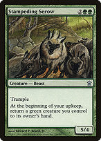 Stampeding Serow (SOK-150) - uncommon - Foil