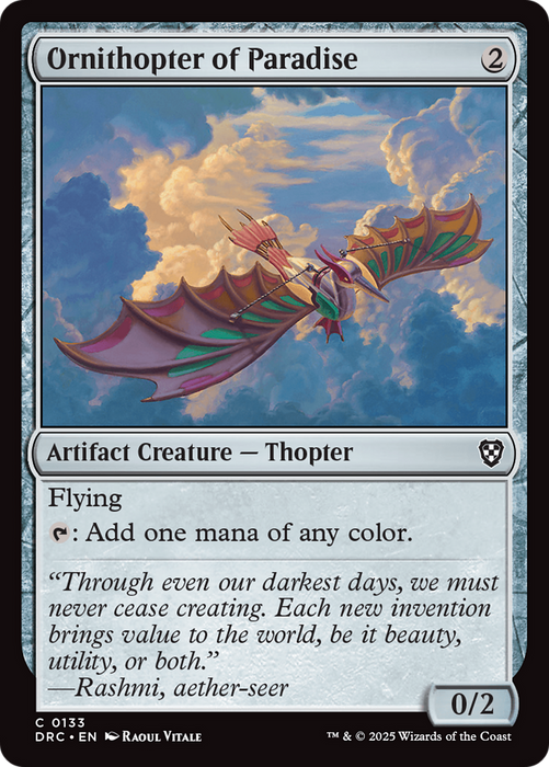 Ornithopter of Paradise (DRC-133) - common