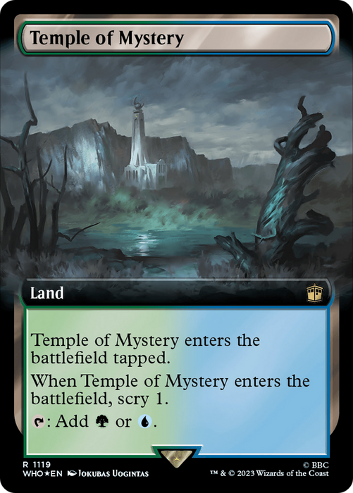 Temple of Mystery (WHO-1119) - rare: (Extended Art) - Foil
