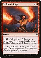 Sarkhan's Rage (JMP-360) - common