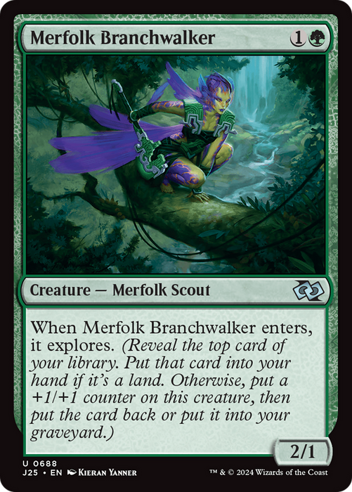 Merfolk Branchwalker (J25-688) - uncommon