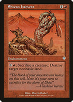 Shivan Harvest (INV-167) - uncommon