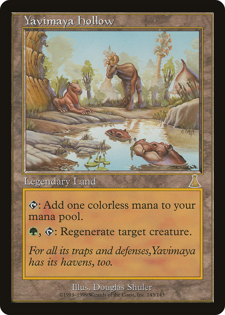 Yavimaya Hollow (UDS-143) - rare